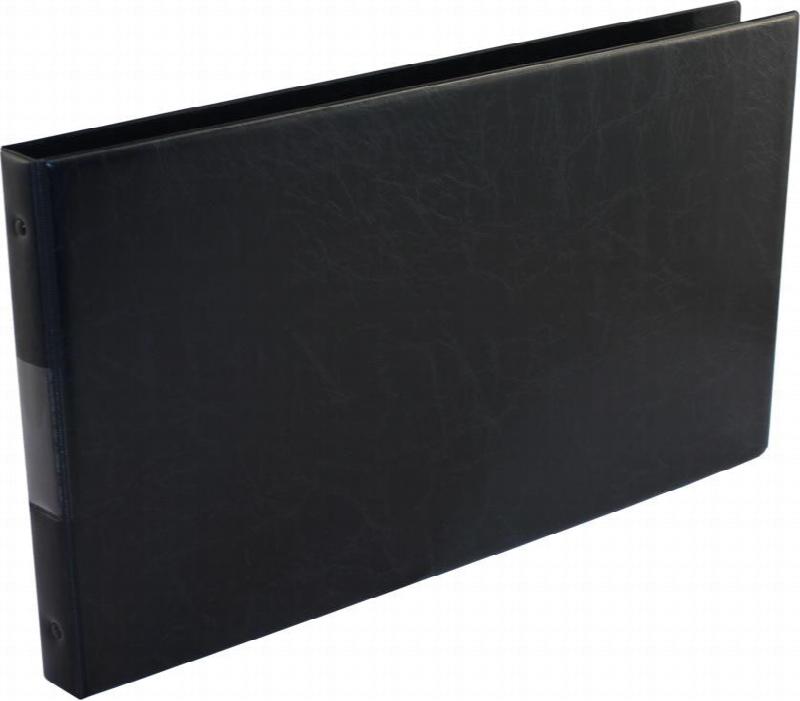 Long Luxury Black Certificate Binder (Untitled) | Product | GenFair