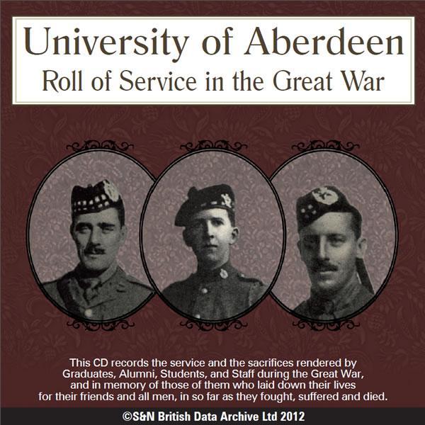 University Of Aberdeen Roll Of Service In The Great War 1914 1919